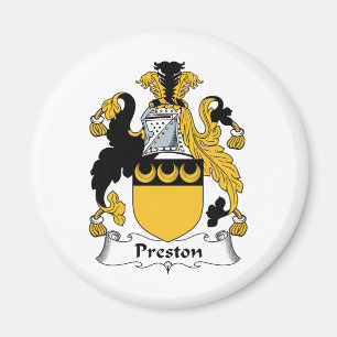 Preston Family Crest Magnet