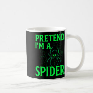 Pretend I’m A Sder Shirt, Funny Halloween Skeleton Coffee Mug