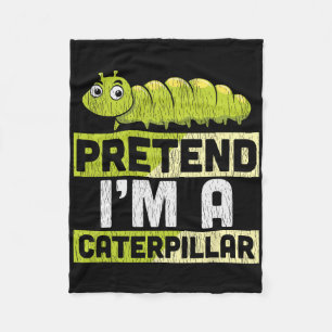 Pretend I'm A Adults Kids Halloween Costume  Fleece Blanket