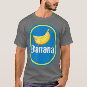 Pretend I'm A Banana Sticker DIY Halloween Costume T-Shirt