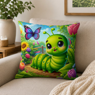 Pretend I'm A Caterpillar Adults Kids Cushion