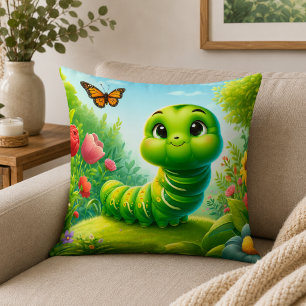 Pretend I'm A Caterpillar Adults Kids Cushion