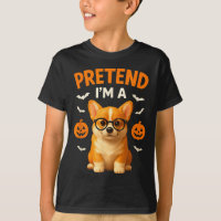 Pretend Im A Corgi Funny Halloween Dog Outfit