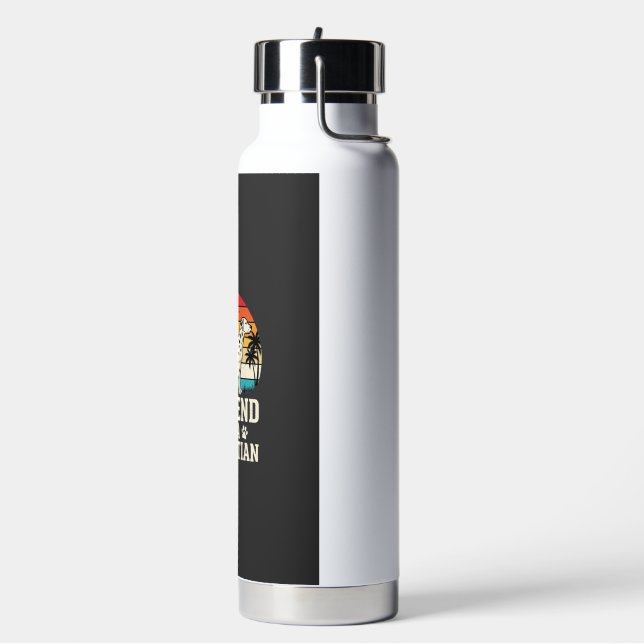 Pretend I'm A Dalmatian Retro Dog Water Bottle (Left)