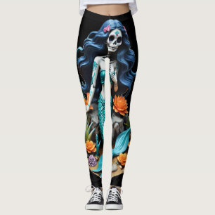 Pretend I'm A Dead Mermaid Thunder_Cove Leggings