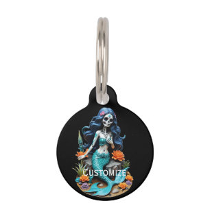 Pretend I'm A Dead Mermaid Thunder_Cove Pet Tag