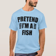 Pretend Im A Fish Costume Halloween Lazy Funny