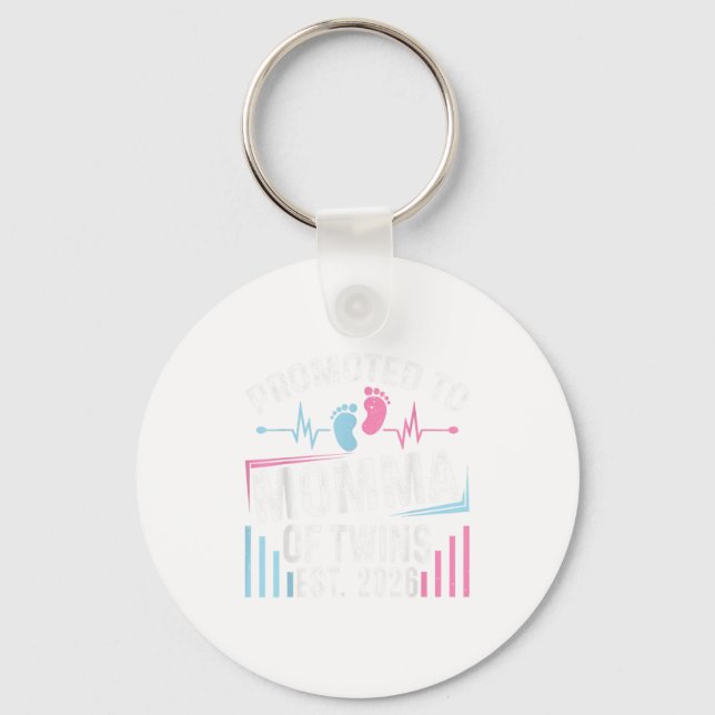 Pretend I'm A Ladybug Costume Family Funny Hallowe Key Ring (Front)
