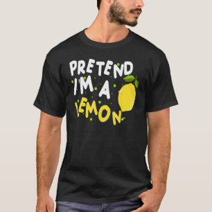 Pretend I'm A Lime Easy Halloween Costume T-Shirt
