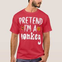Pretend Im A Monkey Halloween Costume Party