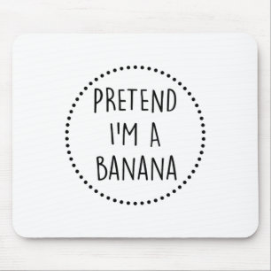 Pretend Im A Nana Halloween Costume Mouse Pad