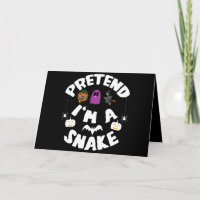 Pretend I'm A Snake Funny Halloween Costume Gift
