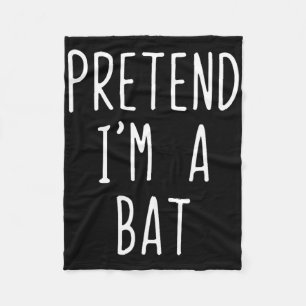 Pretend I'm A T Costume Halloween Lazy Easy Fleece Blanket