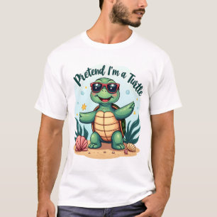 Pretend I'm A Turtle Halloween Party Pretend I'm A T-Shirt