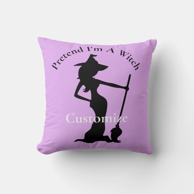 Pretend I'm A Witch Thunder_Cove Cushion (Front)