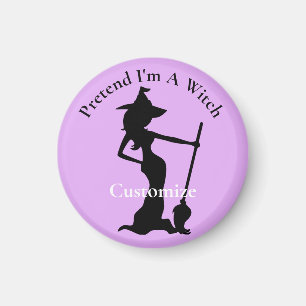 Pretend I'm A Witch Thunder_Cove Magnet