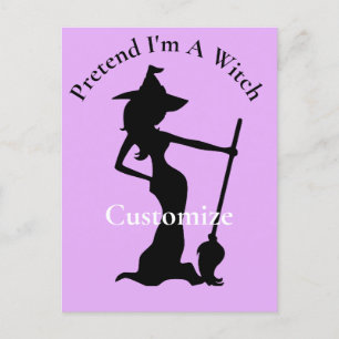 Pretend I'm A Witch Thunder_Cove Postcard