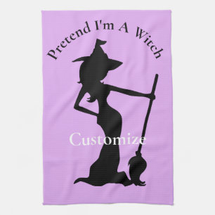 Pretend I'm A Witch Thunder_Cove Tea Towel