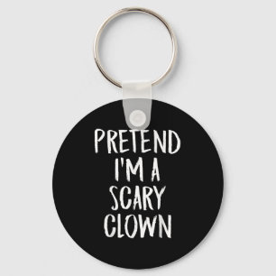 Pretend I'm A Y Clown Family Halloween Party Costu Key Ring