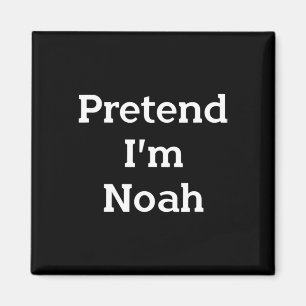 Pretend I'm Noah Costume Bible Funny Halloween Par Magnet