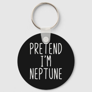 Pretend Neptune Costume Halloween Lazy Kids Planet Key Ring