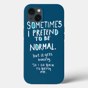 Pretend to be normal iPhone 13 case