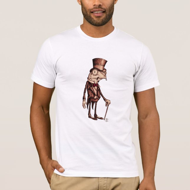 Pretentious Frog T-Shirt (Front)