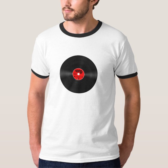 Pretentious Record Store Guy T-Shirt (Front)