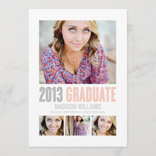 PRETTIEST EYES 2013 GRADUATION PARTY INVITATION