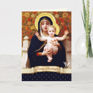 Prettige Kerstdagen. Christmas Card in Dutch