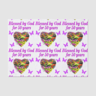 PRETTY 5TH FLORAL TISSUE PAPER