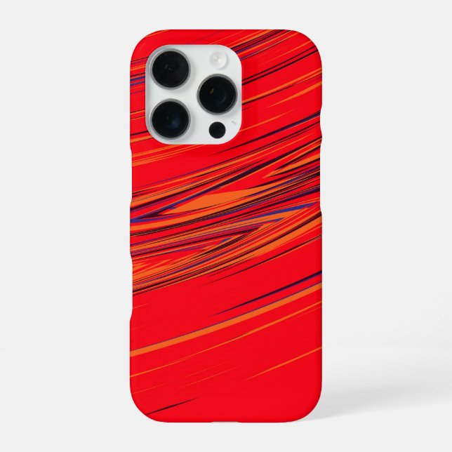 Pretty Abstract Marble Pattern Design iPhone Case (Back)
