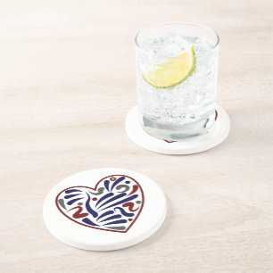 Pretty abstract pattern coaster