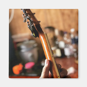 Pretty Acoustic Guitar Magnet