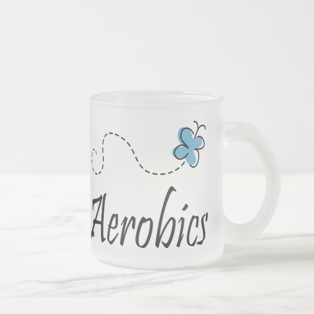Pretty Aerobics Instructor Mug (Right)