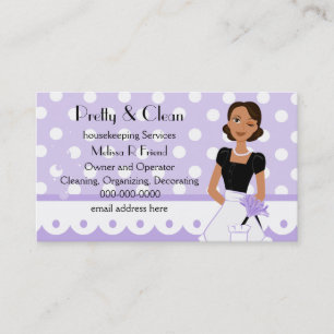 Pretty And Clean Appointment Card