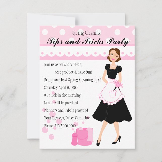 Pretty and Clean RSVP Card (Front)