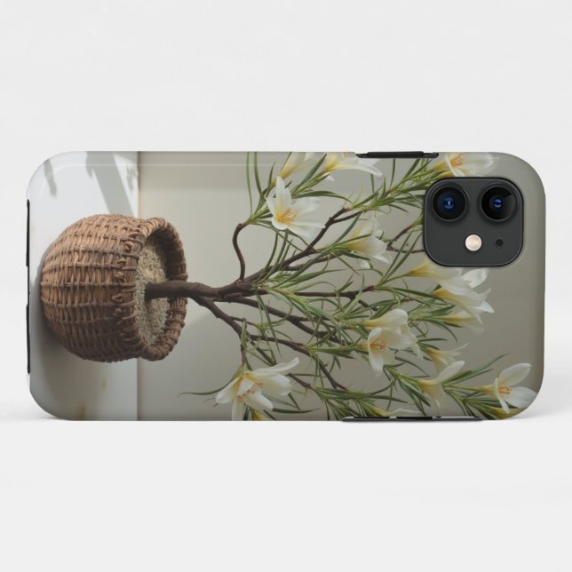 Pretty and emotional flower phone case (Back (Horizontal))