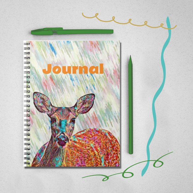 Pretty and Sweet Deer Art Journal (Creator Uploaded)