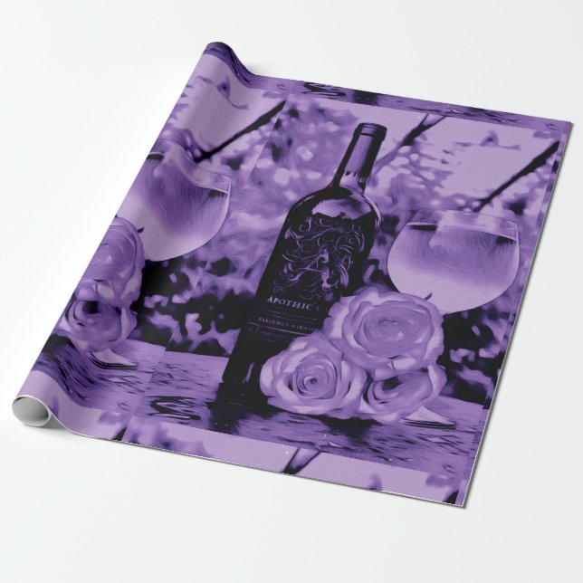 Pretty and unique wrapping paper  (Unrolled)