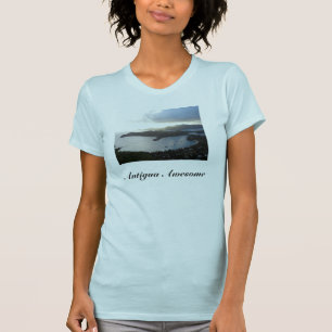 Pretty Antigua Island/ Quote Women's T-shirt