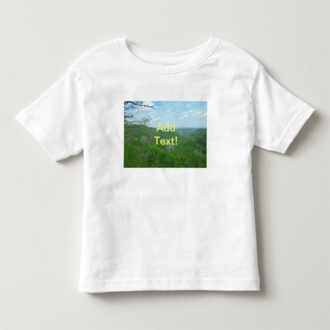 Pretty Appalachian Overlook Toddler T-Shirt (Front)