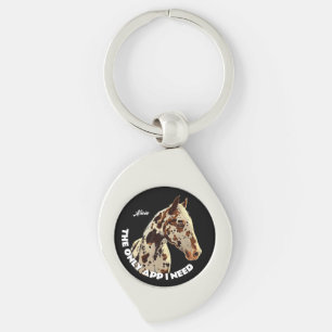 Pretty Appaloosa Key Ring