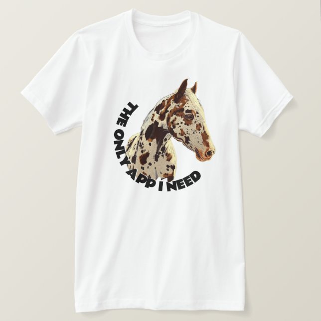 Pretty Appaloosa T-Shirt (Design Front)