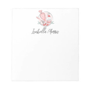 Pretty Baking Pastry Personalised Notepad