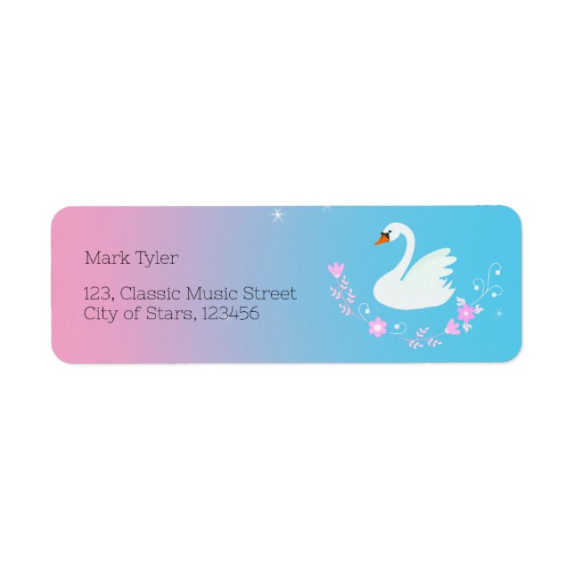 Pretty Ballerina girl Birthday Party (Front)