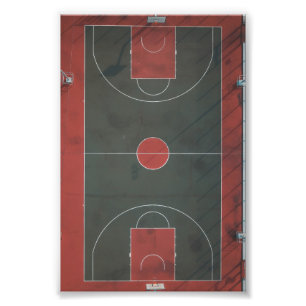 Pretty Basketball Artwork Photo Print