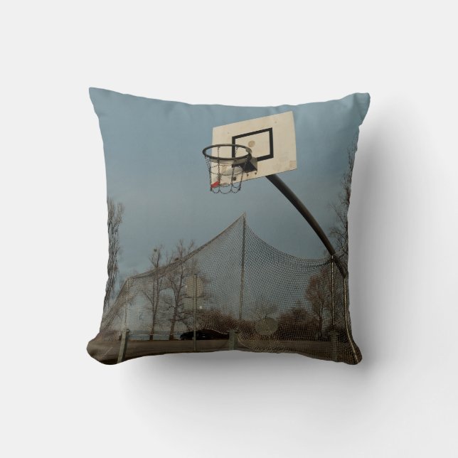 Pretty Basketball Cushion (Front)