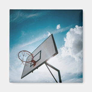 Pretty Basketball Design Magnet