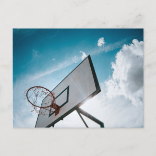 Pretty Basketball Design Postcard